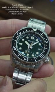 ⚫️SEIKO 精工140週年限量版/ 黑圈綠面大MM✅- SLA047J1🔥
旺角門市 全新現貨 SEIKO 精工 140th Anniversary Marinemaster Profession