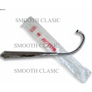 CB100 NTD Original Style Exhaust | Honda CB 100 Chrome Exhaust | Factory Standard