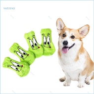 VA 4pack Durability Dog Socks Thickened Paws Protectors Outdoor Paws Protectors for Various Pet Owne