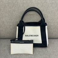 Balenciaga Navy cabas帆布托特