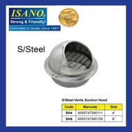 ISANO Stailess Steel Vents Suction Hood SH4 / SH6