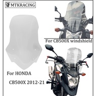 MTKRACING FOR HONDA CB 500X CB500X  Motorcycle Front Screen Windshield Fairing Windshield 2012-2021