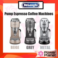Delonghi Dedica Arte Metal EC885.M Pump Espresso Coffee Machines - COFFEE ( Beige / Grey / Metal ) E