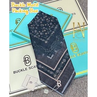 [Wholesale 3PCS] Square Buckle Scarves Box Motif