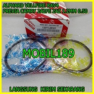 OVERSIZE PISTON SEHERRing 0.50 ALPHARD VELLFIRE RAV4 PREVIA CAMRY 2AZFE 2AZ 1.2MM