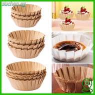 SUCHENSG Cake Pan Liner, 4/6/8inch Nonstick Baking Papers, Durable Foldless Disposable Oilproof Cupc