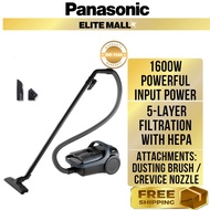 PANASONIC MC-CL601 POWERFUL 1600W CYCLONE BAGLESS CANISTER VACUUM CLEANER MC-CL601AV47