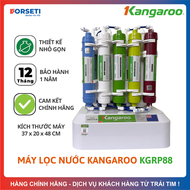 Máy Lọc Nước RO KGRP88 Kangaroo Chính Hãng 9 Lõi Lọc Bảo Hành 1 Năm Toàn Quốc Thiết Kế Nhỏ Gọn Để Gầ