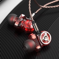 QKZ CK10 Earphones Hi-Res In-Ear Earphone Stereo Bass Sport Gaming Sound Audio Cable 3.5MM Mini Ster