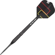 Target Darts Gabriel Clemens Black Edition 90% Tungsten Steel Tip Darts, 21G/23G | Tungsten Dart Set