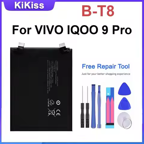 B-T8 Batteries For VIVO IQOO 9 Pro 2350mAh High-Performance Mobile phone Battery