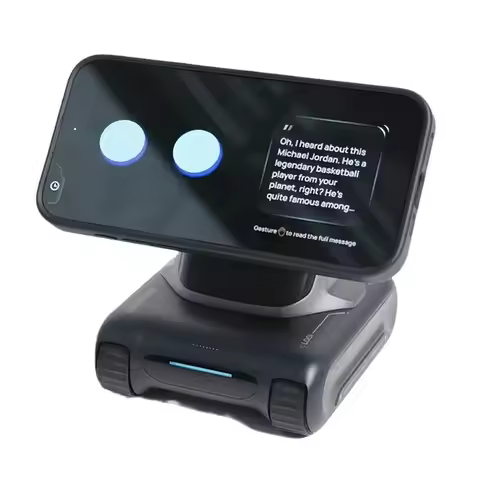 LOOI Smart Desktop Robot | AI Desktop Companion,ChatGPT Voice Interaction,Memory,Gesture& Face Recog