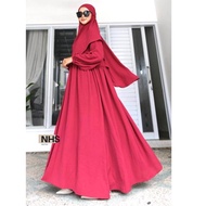 Azizah Syari gaun set gamis set