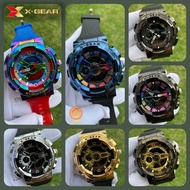 🇲🇾READYSTOCK NEW X-GEAR X-3936 Steel Case Autolight Anadigital waterproof watch jam tangan lelaki