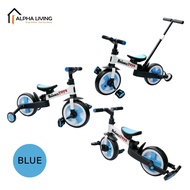 cycling mtb baju hujan rain coat motorcycle (READY STOCK) 5-in-1 Kids Tricycle/Balance Bike/Push Bik