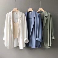 Cross-border foreign trade LAZADA Shopee blazer womens spring and summer thin British style loose Korean style sun protection small suit