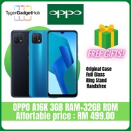 Original OPPO Smartphone A16K 3GB RAM+32GB ROM OPPO Smartphone Offer Termurah/OPPO Authorized Dealer
