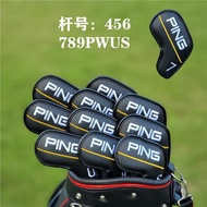 △ PING ชุดเหล็กกอล์ฟ Universal Golf Club Cover Head Cover Ball Head Cap Cover Cover