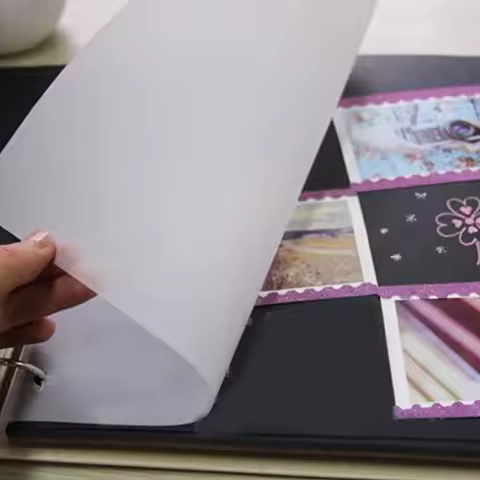 200Pcs 16K Translucent Tracing Paper Heavy Duty Fine Surface High Transparency Works with All Pens f