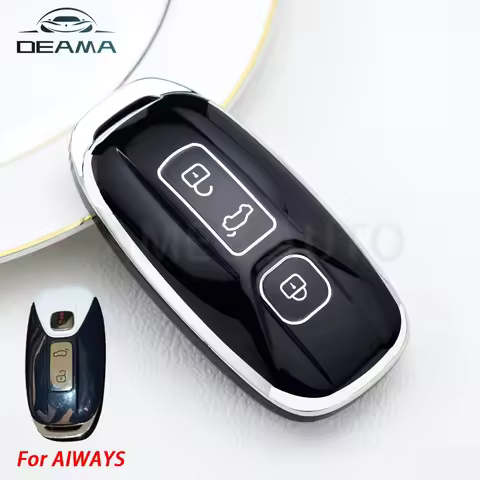 For AIWAYS U5 PRO U6 SE TPU Car Remote Key Case Cover Auto Shell Fob Holder Protector Accessories