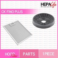 CK FINO PLUS Compatible Carbon hood &amp; Grease Filter - Hepalife