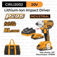 MESIN CORDLESS IMPACT DRIVER BRUSHLESS/ BRUSHLESS IMPACT DRIVER INGCO - TOKOASMA