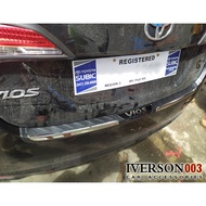 Bumper Guard Rear Stepsill Cover for Toyota Vios 2019