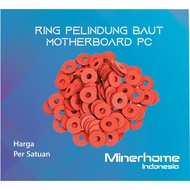 PC Casing Insulator Motherboard Screw Bolt ProtectorRing