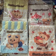 Bag Butterbear Notebook Set (Cloth + A6 Notebook)