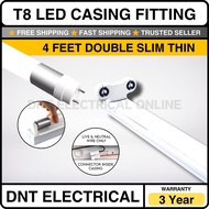 4 Feet Double Slim Thin Casing - T8 LED Tube Lampu Siling Ceiling Light Panjang Lampu Kalimantang Ca
