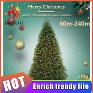 EAST GATE 4Ft / 5Ft / 6Ft / 7Ft / 8Ft Pine Needle Green Artificial Christmas Tree Xmas Trees