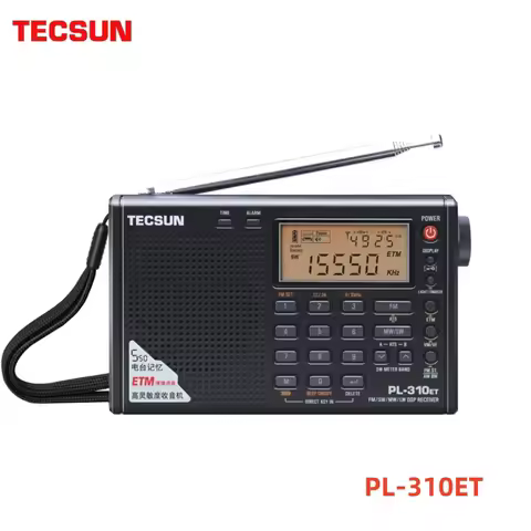 Tecsun PL-310ET Portable Multiband Radio Digital Demodulator FM/AM/SW/LW Stereo Radio Tecsun PL310ET