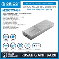 CODE B ORICO USB3.2 Gen2x2 Type-C M.2 NVMe SSD Enclosure 20Gbps - M207C3-G4