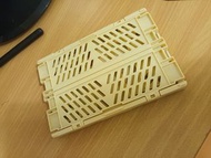 小折疊式置物盒（黃）自動鉛筆長