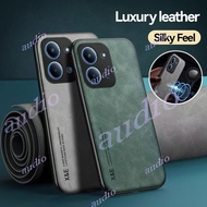 For Redmi 15C 4G Luxury TPU Leather Phone Case For Redmi 15C Redmi15C 4G 5G Matte Silicone Protect P