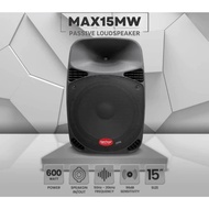 BareTone MAX15MW 2 Way Passive Speaker 15 inch 600W