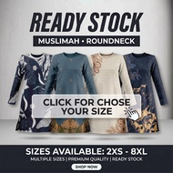 CS25 - [MUSLIMAH] V2 FAZZ JERSEY MUSLIMAH BATIK EDITION CLEARANCE MURAH