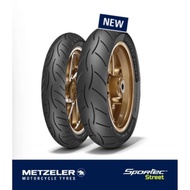 Metzeler Sportec Street Tyre Tayar Motor- Tyre Size 110/70-17 120/70-17 140/70-17 150/60-17 motorcyc