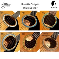 Rosette Strip Inlay Sticker