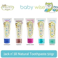 Jack n' Jill Natural Toothpaste 50gr