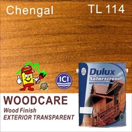 TL114 CHENGAL ( 5L ) DULUX SOLARSCREEN EXTERIOR TRANSPARENT WOOD FINISH WOODCARE