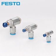 FESTO Valve Fittings GRLA/GRLZ-M5-1/8-1/4-3/8-1/2-3-4-6-8-10-12-S-D New