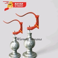 Gantungan Sangkar Lipat Batman Merah Fullset 1 Satu Set Pion Lovebird Besar Cantolan Kandang Burung 