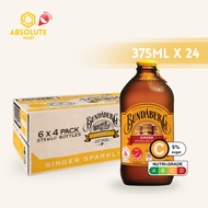 BUNDABERG Ginger Beer 375ML X 24 (GLASS)