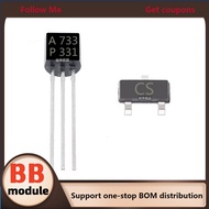 50pcs 2SA733 A733 Silk Printing CS Plug-In Straight Insert Patch PNP Triode TO-92 SOT-23