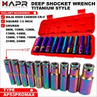 MATA APR JAPAN AP53PROMAX Deep impact wrench 1/ 2inch 8mm to 24mm