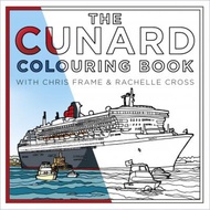 [100% Original Books] - The Cunard Colouring Book by Chris Frame (UK edition, paperback)