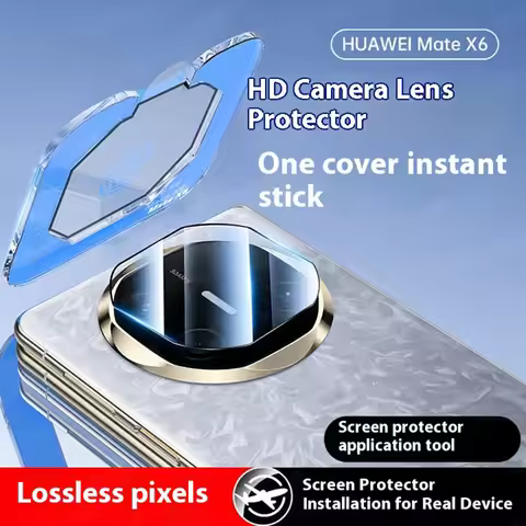 For Huawei Mate X6 Clear Camera Lens Protectors Case Back Glass For Huawei Mate X6 Positioning Lens 