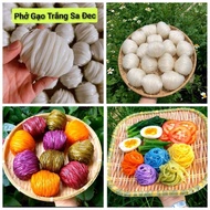 Combo 2kg: 500gr White Pho + 500gr White Noodles + 500gr Vegetable Noodles + 500gr Vegetable Vermice