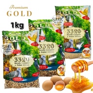 Ready Stock🔥Premium Gold Clean Seeds Mixed Millet Bird Food 3320/ Makanan Burung 1kg